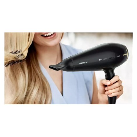 Philips | Hair Dryer | HPS920/00 Prestige Pro | 2300 W | Number of temperature settings 3 | Ionic function | Black/Gold - 7